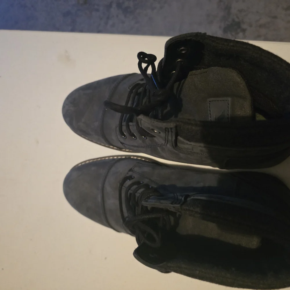 Northwest‎ Territory Black Ankle Boots with Suede Finish